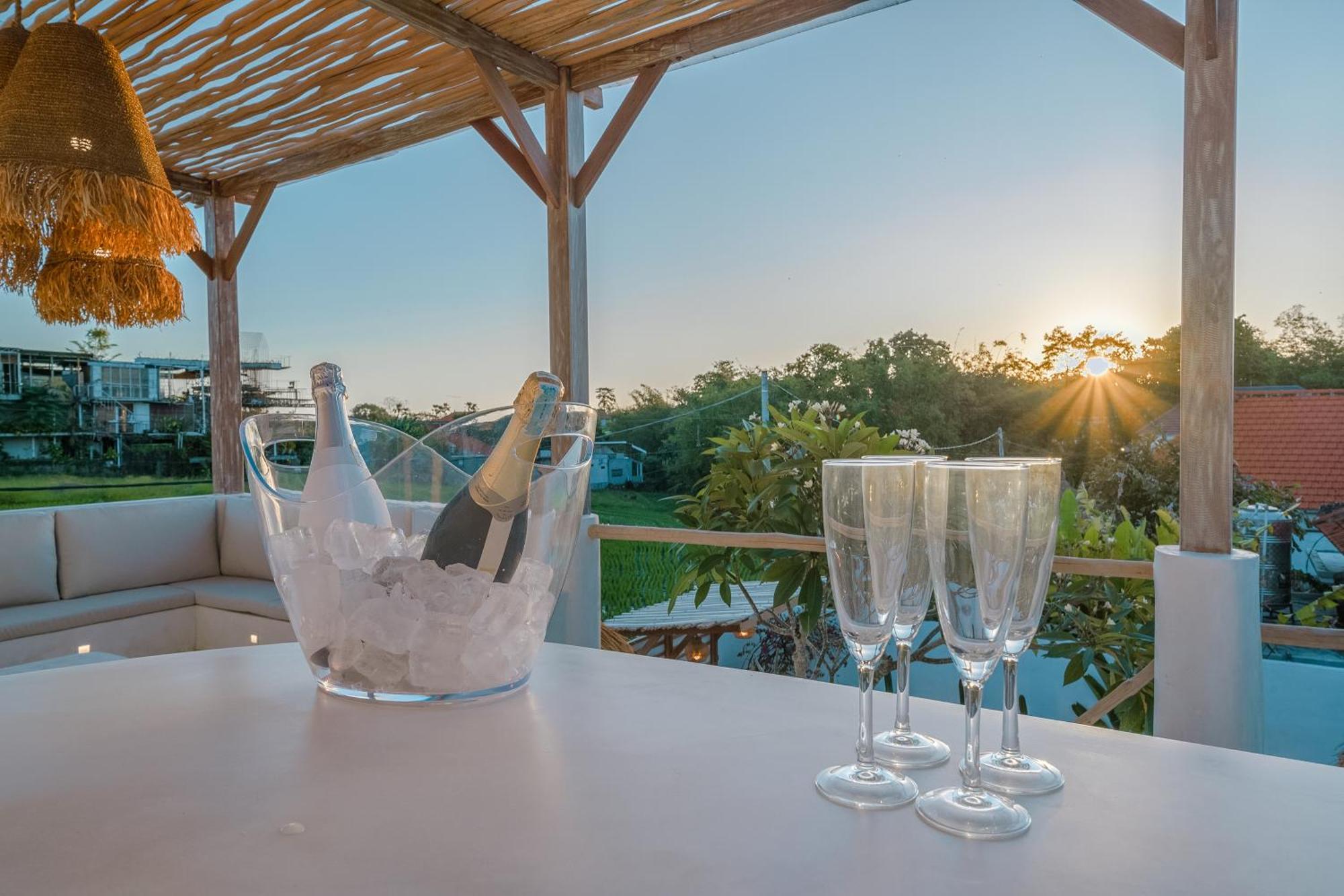 Villa Paca - Rooftop, Outdoor Cinema & 2 Pools Overlooking Rice Fields تْشانغو المظهر الخارجي الصورة