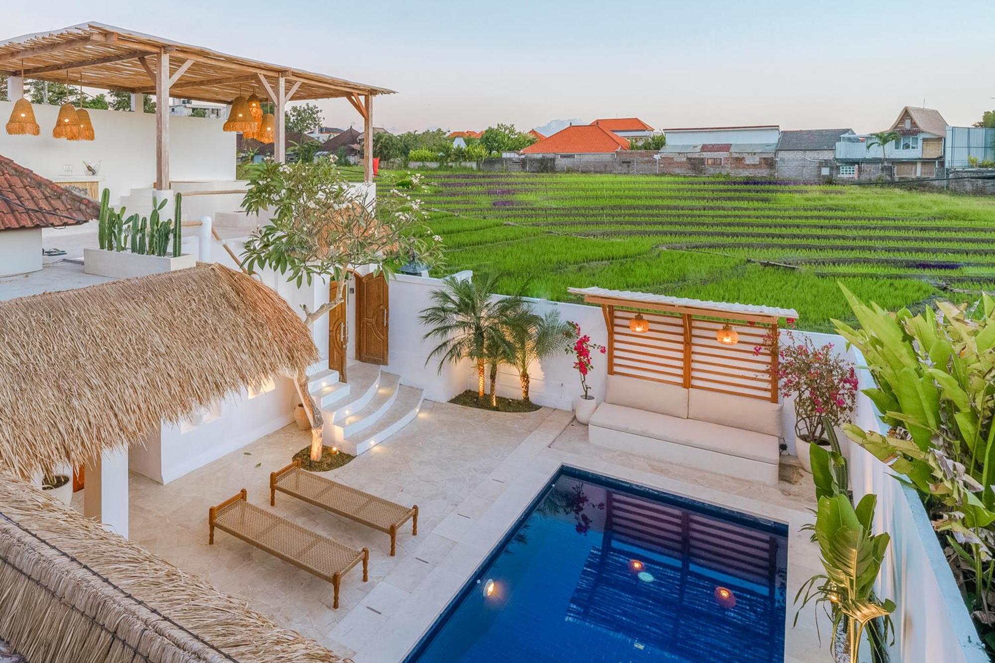 Villa Paca - Rooftop, Outdoor Cinema & 2 Pools Overlooking Rice Fields تْشانغو المظهر الخارجي الصورة